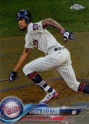 2018 Topps Chrome Base Set Byron Buxton #47 card