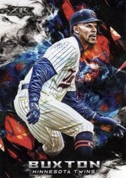 2018 Topps Fire Base Set Byron Buxton #48 card