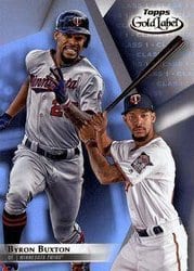 2018 Topps Gold Label Base Set Byron Buxton #59 card