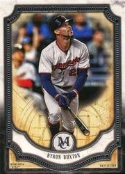 2018 Topps Museum Collection Base Set Byron Buxton #71 card
