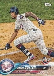2018 Topps Opening Day Base Set Byron Buxton #64 card