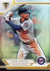 2018 Topps Triple Threads Base Set Byron Buxton #54 card