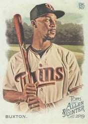 2019 Topps Allen & Ginter Base Set Byron Buxton #263 card