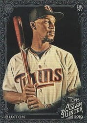 2019 Topps Allen & Ginter X Base Set Byron Buxton #263 card