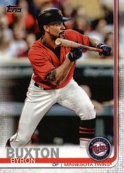 2019 Topps Base Set Byron Buxton #158 card