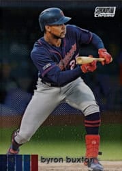 2020 Stadium Club Chrome Base Set Byron Buxton #43 card