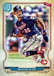 2020 Topps Gypsy Queen Base Set Byron Buxton #289 card