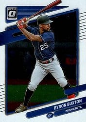 2021 Donruss Optic Base Set Byron Buxton #151 card