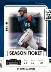 2021 Panini Contenders Base Set Byron Buxton #80 card