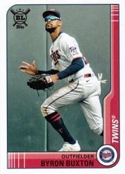 2021 Topps Big League Base Set Byron Buxton #224 card