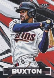 2021 Topps Fire Base Set Byron Buxton #171 card
