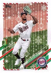 2021 Topps Holiday Base Set Byron Buxton #HW189 card