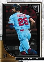 2021 Topps Museum Collection Base Set Byron Buxton #78 card