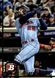 2022 Bowman Heritage Base Set Byron Buxton #82 card