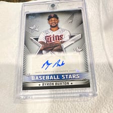 2022 Topps Baseball Stars Autographs (Series 2) Byron Buxton #BSA-BB card
