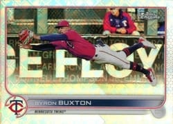 2022 Topps Chrome Logofractor Edition Base Set Byron Buxton #81 card