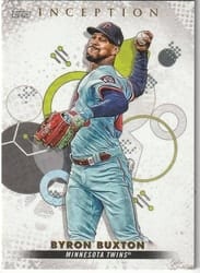 2022 Topps Inception Base Set Byron Buxton #63 card
