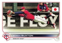2022 Topps Japan Edition Base Set Byron Buxton #6 card