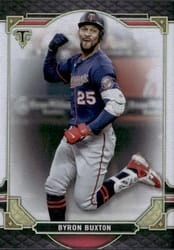 2022 Topps Triple Threads Base Set Byron Buxton #31 card