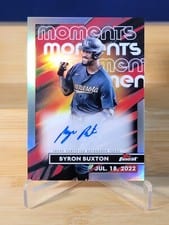 2023 Finest Moments Autographs Byron Buxton #FMA-BBU card