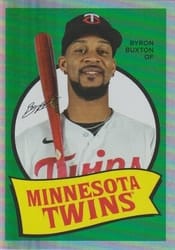 2023 Topps Archives 1969 Team History Foil Byron Buxton #69T-33 card