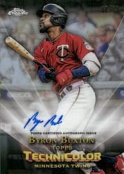 2023 Topps Chrome In Technicolor Autographs Byron Buxton #TTA-BB card