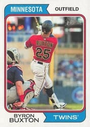 2023 Topps Heritage Base Set Byron Buxton #15 card