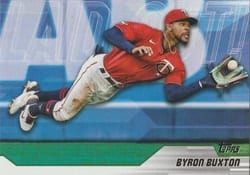 2023 Topps Update Laid Out Byron Buxton #LO-2 card