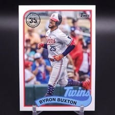 2024 Topps 1989 Topps Baseball 35th Anniversary (Series 1) Byron Buxton #89B-63 card