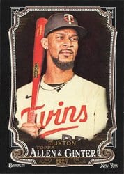 2024 Topps Allen & Ginter X Base Set Byron Buxton #30 card
