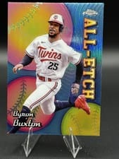 2024 Topps Chrome Chrome All Etch Byron Buxton #CAE-24 card