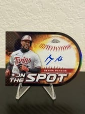 2024 Topps Chrome On the Spot Die-Cut Autographs Byron Buxton #OSA-BBX card
