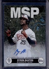 2024 Topps City to City Autographs Byron Buxton #C2C-BB card