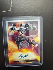 2024 Topps Cosmic Chrome Solar Flares Autographs Byron Buxton #SFA-BB card