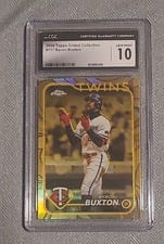 2024 Topps Gilded Collection Base Set Byron Buxton #117 card