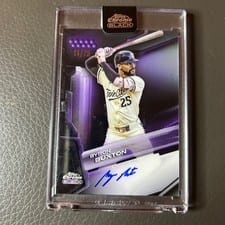 2026 Topps Chrome Black Autographs Byron Buxton #CBA-BBU card