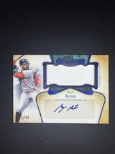 2026 Topps Tier One Autographed Tier One Jumbo Relics Byron Buxton #AT1JR-BB card