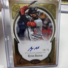 2026 Topps Tier One Prime Performers Autographs Byron Buxton #PPA-BB card