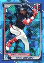 2024 Bowman Sapphire Edition Base Set Byron Chourio #BCP-129 card