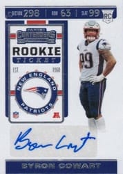 2019 Panini Contenders Base Set Byron Cowart #165 card