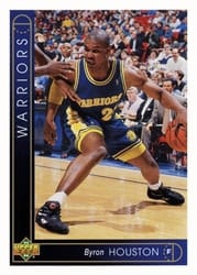 1993-94 Upper Deck Base Set Byron Houston #113 card