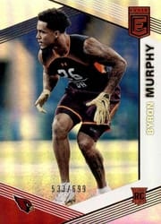 2019 Donruss Elite Base Set Byron Murphy #188 card