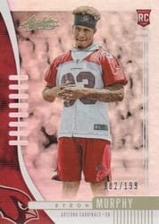 2019 Panini Absolute Base Set Byron Murphy #141 card