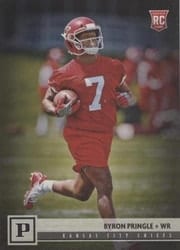 2018 Panini Base Set Byron Pringle #397 card