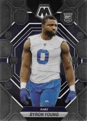 2023 Panini Mosaic Base Set Byron Young #291 card