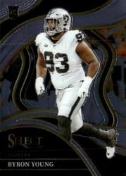 2023 Panini Select Base Set Byron Young #290 card