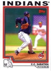 2004 Topps Base Set C.C. Sabathia #235 card