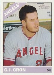 2015 Topps Heritage Base Set C.J. Cron #211 card