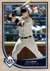 2018 Topps Big League Base Set C.J. Cron #7 card