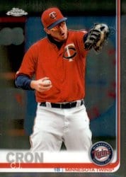 2019 Topps Chrome Update Base Set C.J. Cron #9 card